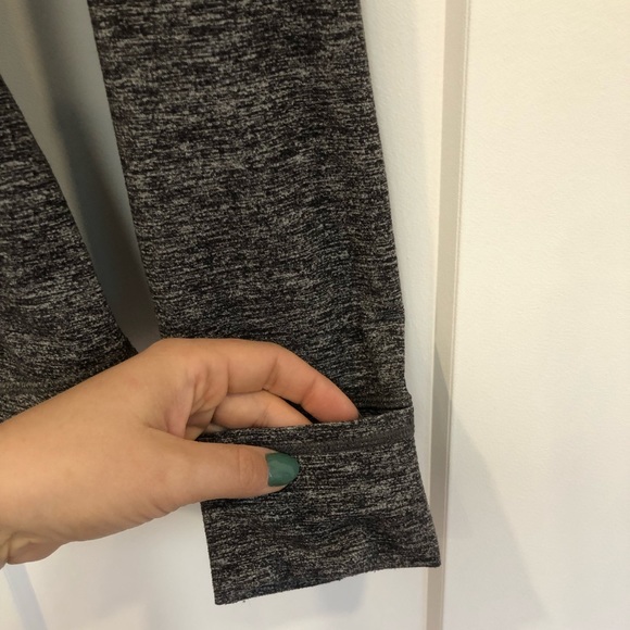 Lululemon Long Sleeve Zip Up, Grey, Size 10 - Picture 5 of 7